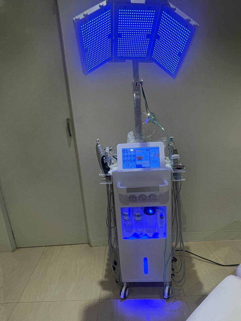 ABL Cosmoglow machine setup 11