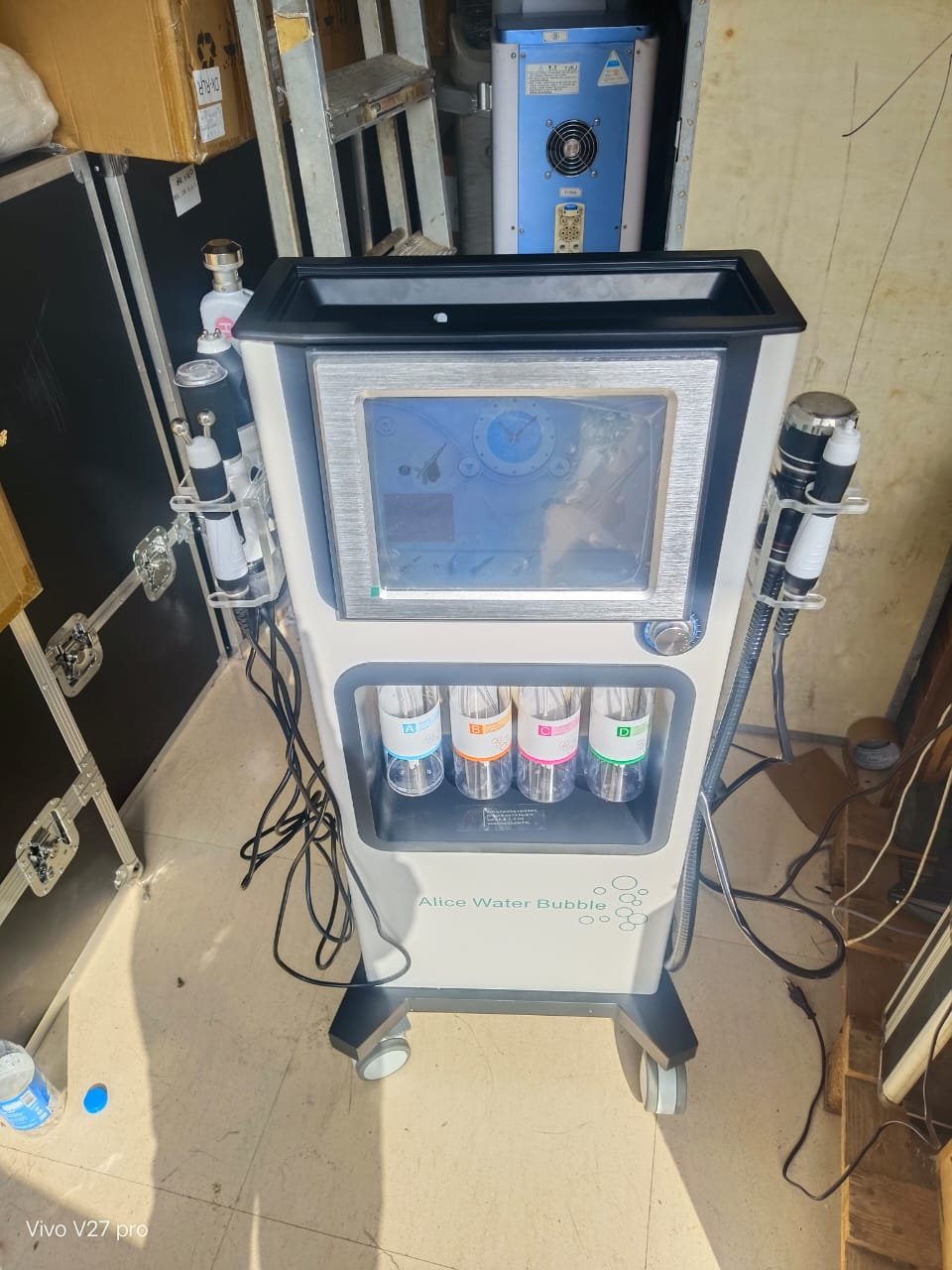 ABL Cosmoglow machine setup 14