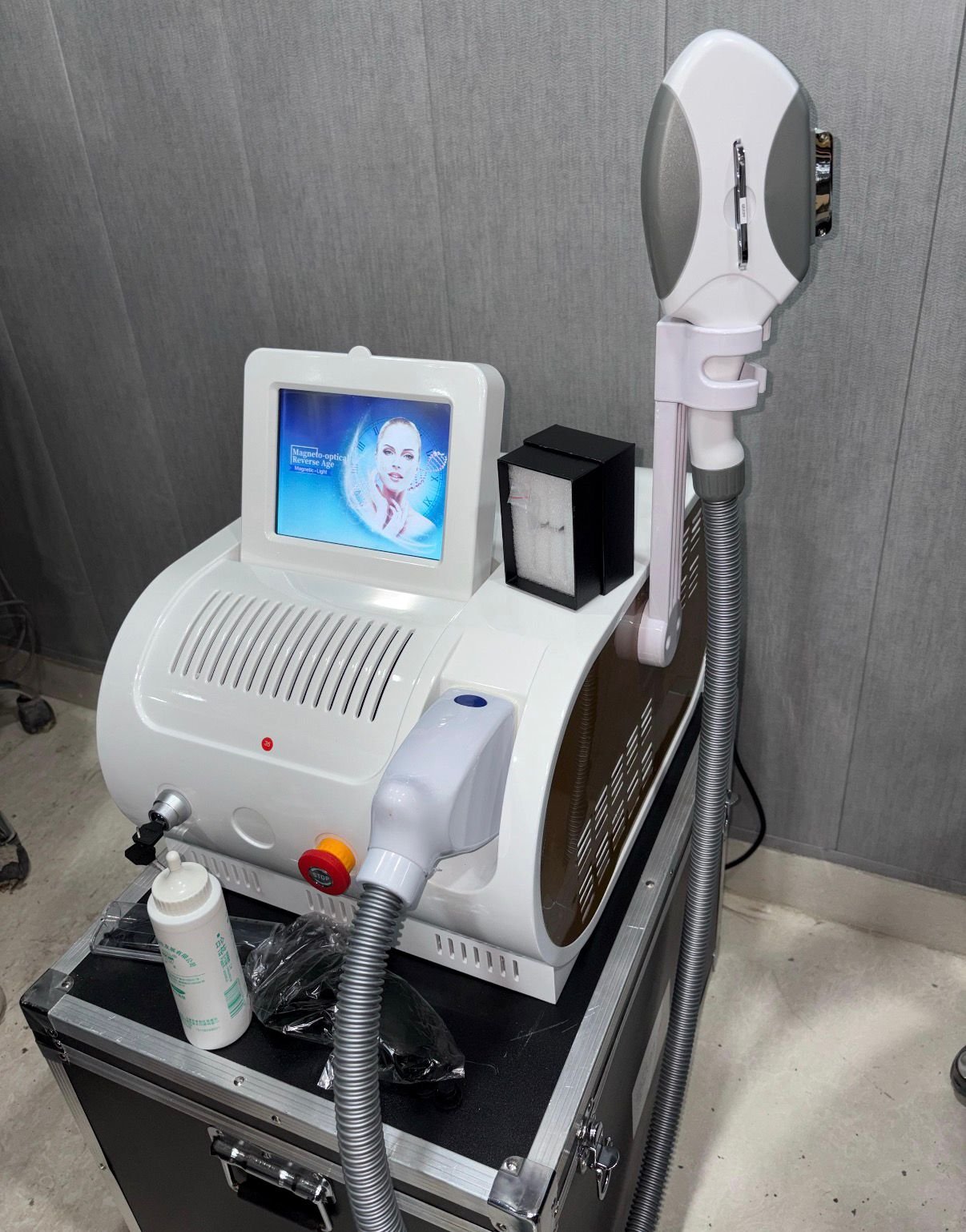 ABL Cosmoglow machine setup 15