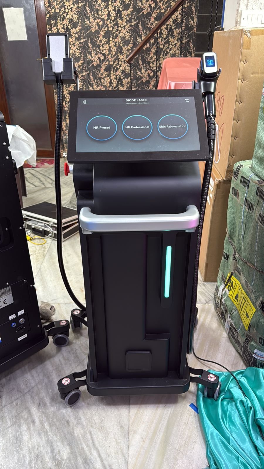 ABL Cosmoglow machine setup 18