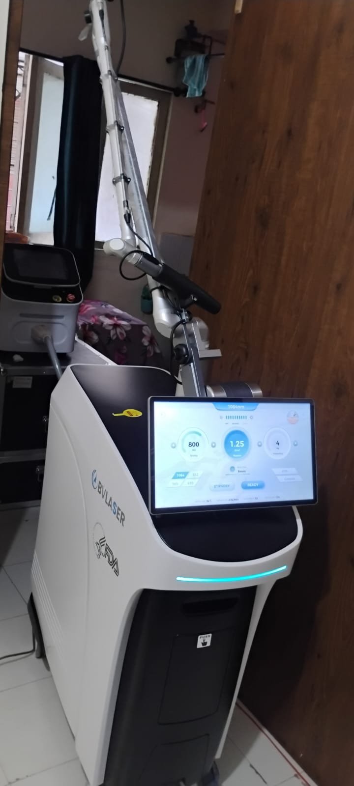 ABL Cosmoglow machine setup 3
