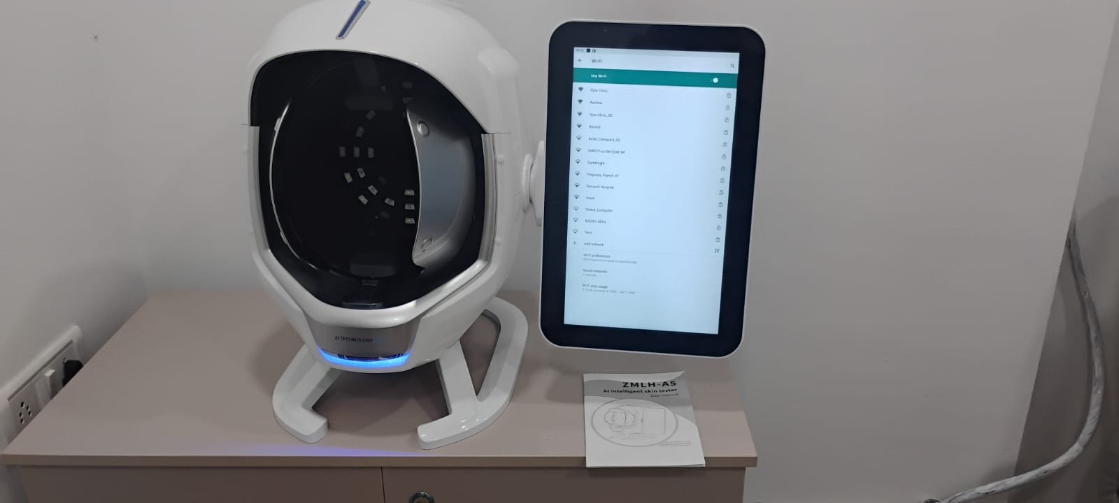 ABL Cosmoglow machine setup 31